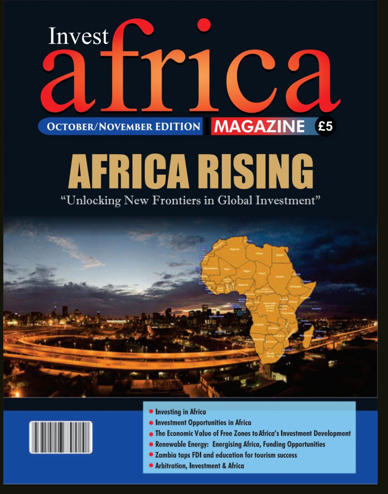 InvestAfrica Magazine — Africa Rising promotional artwork