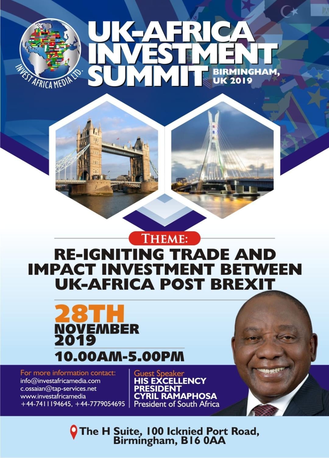 UK–Africa Investment Summit — Birmingham promotional artwork