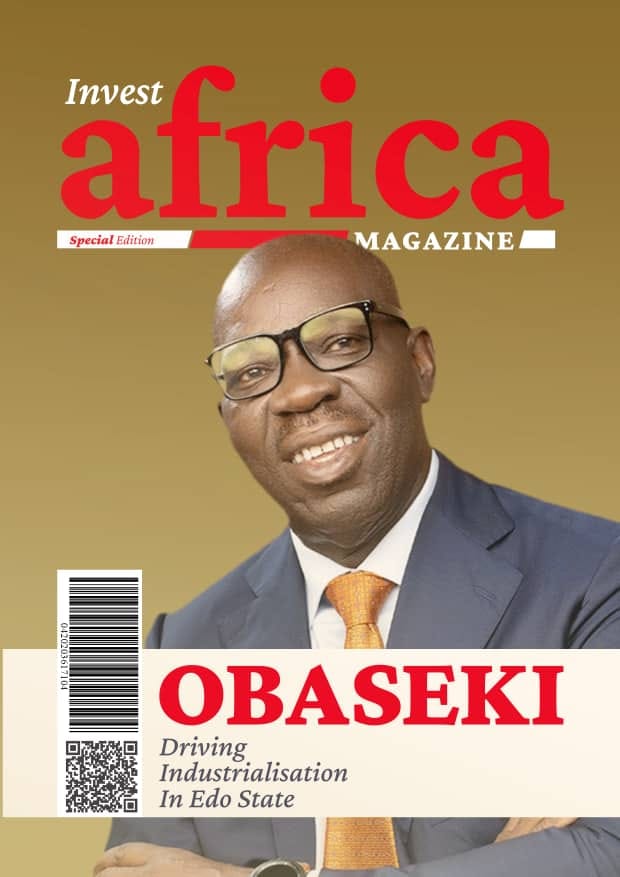 InvestAfrica Magazine — Obaseki Special Edition promotional artwork