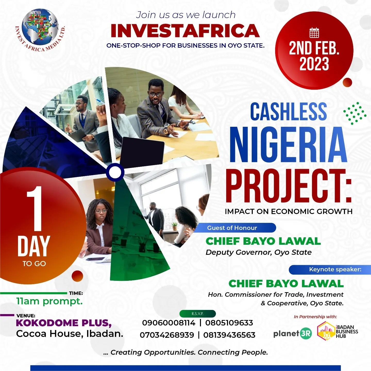 Cashless Nigeria Project promotional artwork